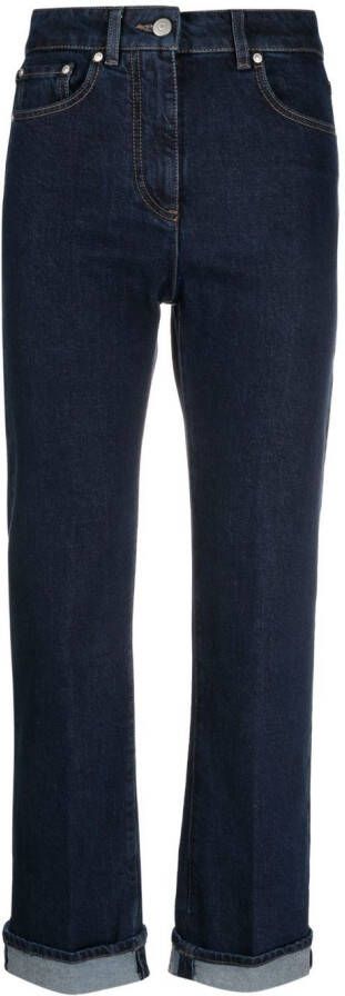 Peserico Straight jeans Blauw