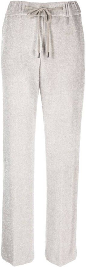 Peserico Broek met trekkoord Beige