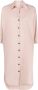 Peserico Blousejurk met cropped mouwen Roze - Thumbnail 1