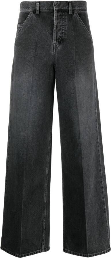 Petar Petrov Jeans met wijde pijpen Zwart
