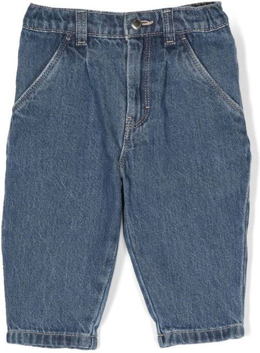 Petit Bateau Slim-fit jeans Blauw