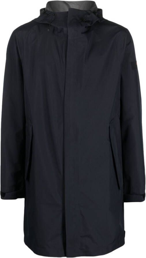 Peuterey Jas met capuchon Blauw
