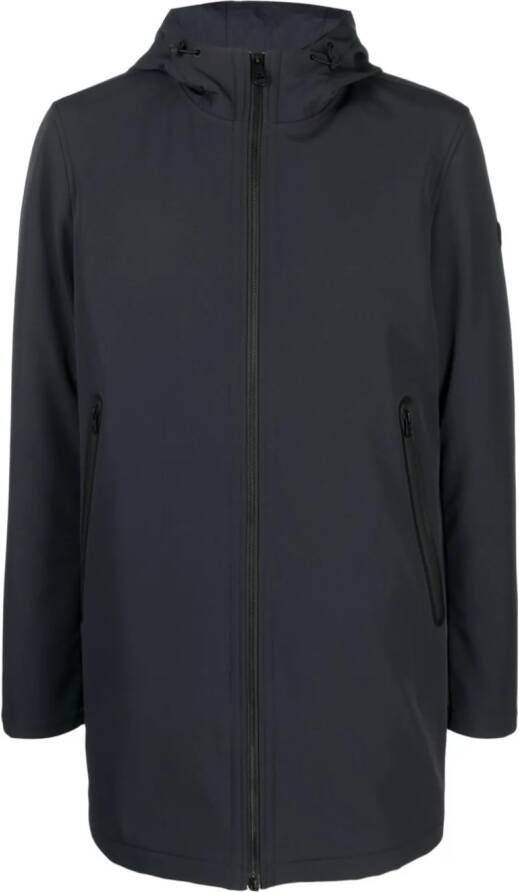 Peuterey Jack met capuchon Blauw