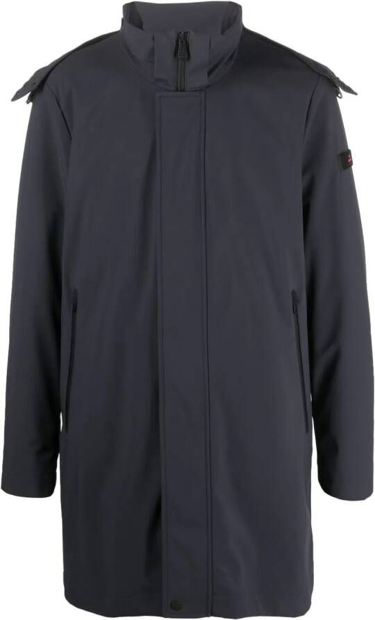 Peuterey Parka met capuchon Blauw