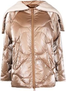 Peuterey quilted puffer jacket Bruin