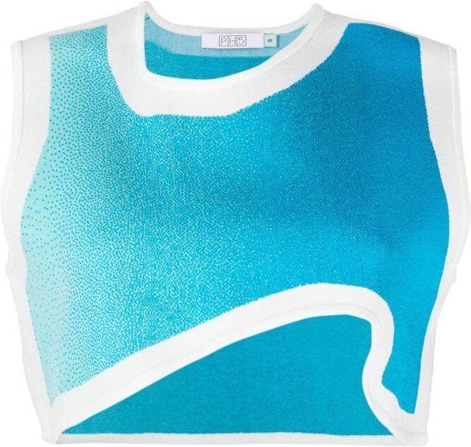 PH5 Mouwloze top Blauw