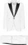 Philipp Plein Blazer met puntige revers Wit - Thumbnail 1