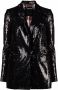 Philipp Plein Blazer verfraaid met pailletten Zwart - Thumbnail 1