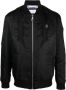 Philipp Plein Bomberjack met geborduurd logo Zwart - Thumbnail 1