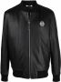 Philipp Plein Bomberjack met logo Zwart - Thumbnail 1