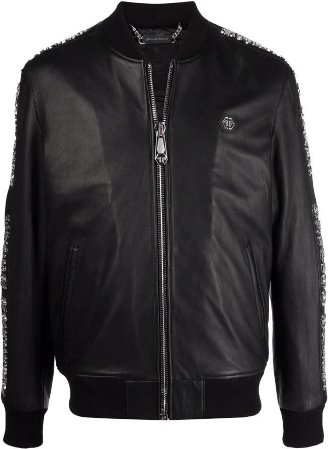 Philipp Plein Bomberjack Zwart