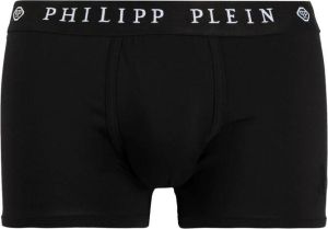 Philipp Plein Boxershorts met geborduurd logo Zwart