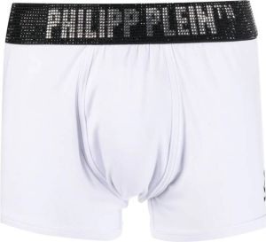 Philipp Plein Boxershorts met logo Wit