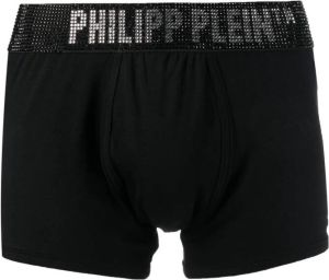 Philipp Plein Boxershorts met logo Zwart