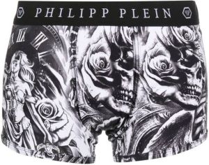 Philipp Plein Boxershorts met logoband Wit