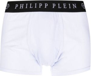Philipp Plein Boxershorts met logoprint Wit