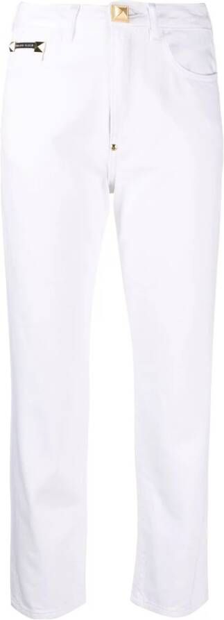 Philipp Plein Boyfriend jeans Wit