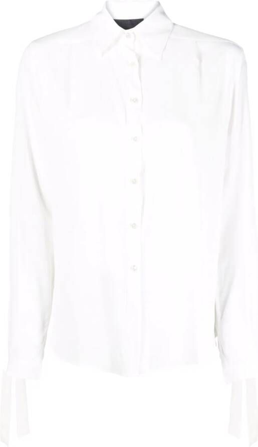Philipp Plein Button-down blouse Wit