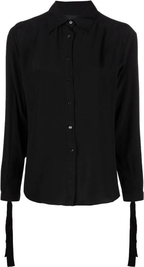 Philipp Plein Button-down blouse Zwart