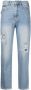 Philipp Plein Cropped jeans Blauw - Thumbnail 1