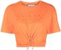 Philipp Plein Cropped T-shirt Oranje - Thumbnail 1