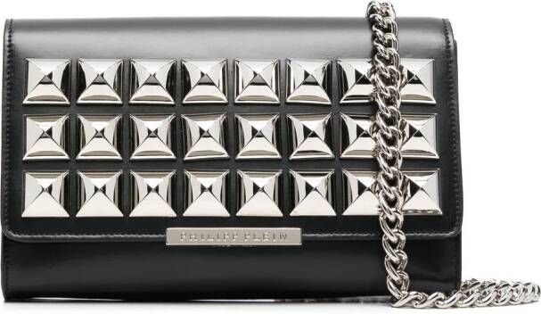 Philipp Plein Crossbodytas verfraaid met studs Zwart