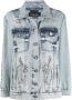 Philipp Plein Denim jack Blauw - Thumbnail 1