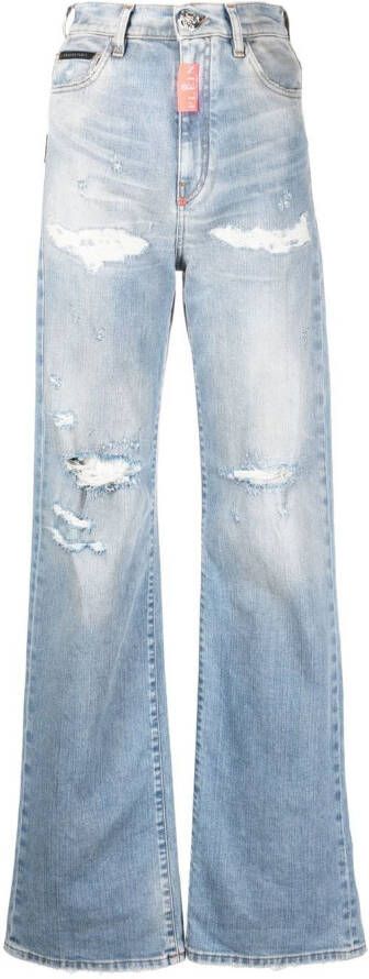 Philipp Plein Denim jeans Blauw