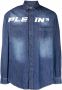 Philipp Plein Denim overhemd Blauw - Thumbnail 1