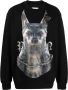 Philipp Plein Sweater met hondenprint Zwart - Thumbnail 1