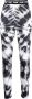 Philipp Plein Fietsshorts met tie-dye print Zwart - Thumbnail 1