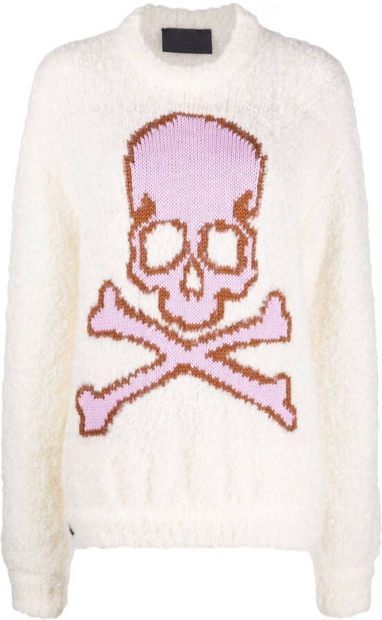 Philipp Plein Gebreide trui Beige