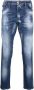 Philipp Plein Destroyed traight jeans Blauw - Thumbnail 1