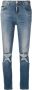 Philipp Plein gescheurde skinny jeans Blauw - Thumbnail 1