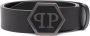 Philipp Plein Gespriem met logo Zwart - Thumbnail 1