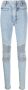 Philipp Plein High waist bikerjeans Blauw - Thumbnail 1