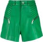Philipp Plein High waist shorts Groen - Thumbnail 1
