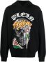Philipp Plein Hoodie met grafische print Zwart - Thumbnail 1