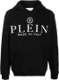Philipp Plein Hoodie met logoprint Zwart - Thumbnail 1