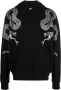 Philipp Plein Hoodie met slangenprint Zwart - Thumbnail 1