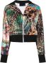 Philipp Plein Jack met barokprint Zwart - Thumbnail 1