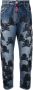 Philipp Plein Jeans met toelopende pijpen Blauw - Thumbnail 1