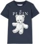Philipp Plein Junior Katoenen T-shirt Blauw - Thumbnail 1