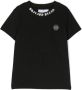 Philipp Plein Junior T-shirt met logoprint Zwart - Thumbnail 1