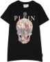 Philipp Plein Junior T-shirt met print Zwart - Thumbnail 1