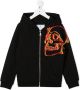 Philipp Plein Junior Hoodie met lange mouwen Zwart - Thumbnail 1