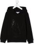 Philipp Plein Junior Hoodie verfraaid met doodskop Zwart - Thumbnail 1
