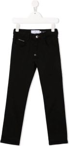 Philipp Plein Junior Regular-fit jeans Zwart