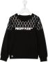 Philipp Plein Junior Sweater verfraaid met stras Zwart - Thumbnail 1
