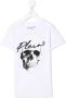 Philipp Plein Junior T-shirt met logo Wit - Thumbnail 1